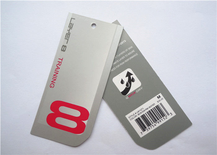 Custom Printed Hang Tags Black Cardboard Swing Tags For Clothing
